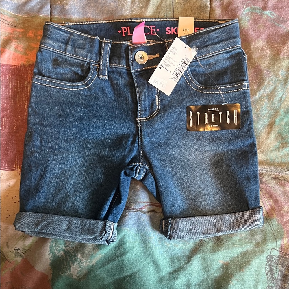 The Children's Place Stretch Denim Shorts